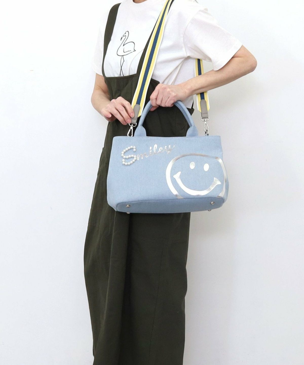 【COO SPECIAL WEEK】 SMILEY 帆布 2WAY 托特包